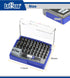 51-Piece Screwdriver Bit Set with Quick Released Magnetic Impact Bit Holder - Includes Phillips, Hex, Star, Square, Slotted, Pozi, Multi-Size Scre...
