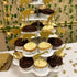 30 Pack Gold Glitter Jungle Safari Animal Cake Cupcake Toppers Cupcake Picks Decorations for Jungle Safari Animal Themed Baby Shower Birthday Part...