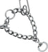 Silver No Pull Dog Collar,Prong Collar for Dogs.(M)...