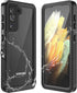 for Samsung Galaxy S21 Case Waterproof IP68 Certified Dustproof Shockproof Dirtproof Snowproof Rugged Cover Built-in Screen Protector for Samsung ...