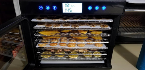 5 Pcs Silicone Dehydrator Sheets, Premium Non Stick Dehydrator Mats, Fruit Dryer Mesh for Food Dehydrator, 14x14 in...