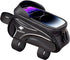 Bike Bag - Waterproof Bike Frame Bag with Sun-Visor Rain Cover, Bike Phone Holder with TPU Sensitive Touch Screen, Handlebar Bag Bicycle Accessori...