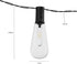 Pure Garden 50-LG1090 Outdoor String Solar Powered Traditional Hanging Lighting with Vintage-Style Bulbs for Patio, Backyard, Garden, Events, Clea...