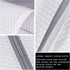 3Pcs Durable Honeycomb Mesh Laundry Bags for Delicates 125gsm Net Fabric Durable and Reusable Delicate Wash Bag,Organization Bag for Lingerie,Sock...