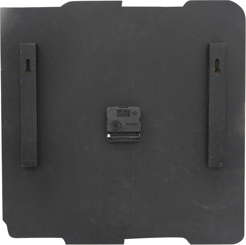 Stonebriar SB-6158A Worn Blue 15" Square White Wall Clock...