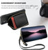 Bocasal RFID Blocking Wallet Case for iPhone 11, Adjustable Crossbody Zipper Purse Case Card Holder with Kickstand Detachable Wrist Strap, PU Leat...