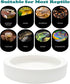 2 Pcs Reptile Food Bowl Ceramic Water Feeder Bowls Anti- Escape Mini Reptile Feeder for Lizard, Gecko etc, Round...