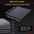 ARRIS 240 x 240 x 0.5mm Carbon Fiber Sheet, Available in 1MM 1.5MM 2MM 2.5MM 3MM 3.5MM 4MM 4.5MM 5MM 6.0MM 100% 3K Carbon Plate Pannel Sheet Twill...