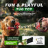 Dog Toys for Aggressive Chewers - Interactive Dog Toys for Large Dogs, Durable Dog Chew Toys Perfect for Aggressive Chewers, Tough Dog Toys for Bo...