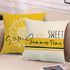 4Pack Summer Decor Pillow Covers Yellow Floral Sunflower Hello Sunshine Cushion Cover You Are My Sunshine Farmhouse Sweet Summer time Home Decor P...