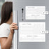 Dry Erase Whiteboard Task Planner by Glassboard Studio | Removable and Restickable Adhesive Decal | Fine-Tip Magnetic Marker Included (9 x 12 inch...