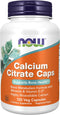NOW Supplements, Calcium Citrate with Vitamin D, Magnesium, Zinc, Copper, and Manganese, 120 Veg Capsules...