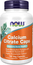 NOW Supplements, Calcium Citrate with Vitamin D, Magnesium, Zinc, Copper, and Manganese, 120 Veg Capsules...