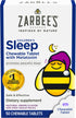Zarbee's Kids 1mg Melatonin Chewable Tablet Drug-Free & Effective Sleep Supplement Easy to Take Natural Grape Flavor Tablets for Children Ages 3 a...