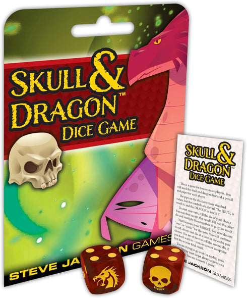 Steve Jackson Games Skull and Dragon Dice Game...