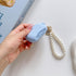 Flower Engraved Case for Airpods Pro 2nd/1st Generation Case Cover with Cleaner Kit, Silicone Skin Airpod Pro Protective Case with Luxury Pearl Ke...