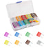 160pcs Mini Small Fuse Assortment, 5 7.5 10 15 20 25 30 35 AMP Car Boat Truck SUV Automotive Replacement Fuses ATM/APM Small Blade Car Fuses by SI...