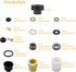 630-8500 Wall Hydrant Complete Service Kit Compatible with Faucet Repair Kit 500 400 Series, Replacement for Vacuum Breaker Repair Kit...