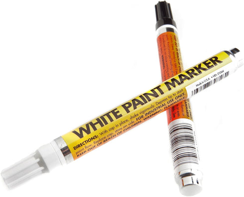 Forney 60310 Paint Markers, White/Black...