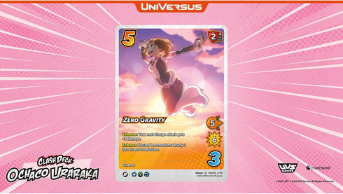 My Hero Academia Collectible Card Game Set 6: Jet Burn Clash Deck Ochaco...