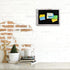 Black Felt Bulletin Board, Decorative Bulletin Boards for Walls with Wood Frame, Pin Board Vision Board for Office Home Kitchen and School with Pi...