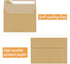 Kraft Envelopes, 4x6 Envelopes for Invitations, A6 Envelopes 50 Pack Card Invitation Envelopes, Brown Postcard Envelopes (4.72"x6.49")...