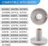 11070 Strainer Connector/adapters for 1-1/4" Fitting Fits Intex Swimming Pool 11072 Strainer Grid Replace Parts 26165EH 26167E 26175EH (2-Pack)...