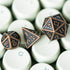 UDIXI 10mm Mini Metal DND Dice Set, 7-Die Small Metal Dice Portable Tiny Polyhedral RPG Dice for D&D Dungeons and Dragons Role Playing Games (Copp...