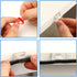 80 PCS Adhesive Cable Clips Christmas Clear Light Strip Mounting Clips Led Light Wire Holder Cable Clamp Organizer for Desk Outdoor Wall Cable...