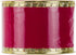 MEEDEE Red Velvet Ribbon 2.5 Inch Red Velvet Christmas Ribbon 10 Yards Red Velvet Wired Ribbon with Gold Greek Key Edge Ribbon Red Ribbon for Chri...
