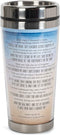 Footprints in the Sand Poem 16 Oz. Stainless Steel Insulated Travel Mug with Lid...