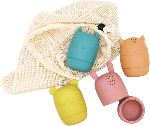 Grey+Sun | Bath Toys for Toddlers 1-3, Silicone Baby Toys, Baby Pool Toys 12-18, Bath Toys Toddlers 2-4...