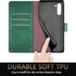 SUANPOT for Samsung Galaxy Note 10 6.3" with RFID Blocking Leather Wallet case Credit Card Holder, Flip Folio Book Cell Phone case Cover for Women...