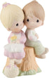 Precious Moments, Love One Another, Bisque Porcelain Figurine, E1376...