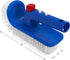Hot tub, Pool Step and Corner Brush - Cleaning Brush - Hand Scrubber for Above or In Ground Pool, Spa, Hot Tub, Steps, Floor, Bathroom, Waterline ...