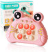 Quick Push Console with Instant Sound Feedback | Handheld Fast Speed Pushing Game | Pop The Target Interactive Educational Sensory Fidget Toy for ...