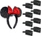 Modern JP Adhesive Hooks for Disney Ears (8-Pack) - Minimalist Disney Ear Holder, No Drilling Headband Holder Design, Strong Hold Headband Organiz...