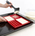 Lekue Silicone Waffle Mold, Model #, Red, Set of 2...
