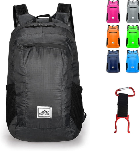 Hiking backpack, folding ultra-light 20L waterproof sports storage lightweight backpack for outdoor cycling camping picnics...