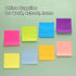 8 Pads Lined Sticky Notes 4x4 Sticky Notes with Lines Self-Stick Note Pads 8 Bright Multi Colors, 50 Sheet/Pad...