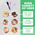 500 Pack 2.5 Inch Cosmetic Spatulas - Small Plastic Spatula for Cosmetics, Creams, & Crafts | Makeup Spatula or Multipurpose Mini Applicator for M...