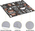 Dark Brown Dish Drying Mat Coffee Cup Pad For Kitchen Mats Coffee Pot Maker Mat For Countertops 16 X 18 Inch...