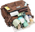 Womens Crossbody Bag Soft Leather Handbags Multi Pocket Satchel Waterproof Hobo Shoulder Bag Messenger Bag...
