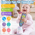 TV Remote Control Toy - Musical Play with Light and Sound for 6 Months+ Toddlers Boys or Girls kids Play Remote for Baby Preschool Education Three...