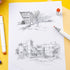 Mr. Pen- Tracing Paper Roll, 12" x 20 Yards, White, Trace Paper for Sewing Patterns...