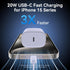 Phone 15 Pro Max Charger Fast Charging,20W USB C Fast Charger Block & 10Ft Long USB C to C Fast Charging Cable Cord for i.Phone 15 Pro/15 Pro Max/...