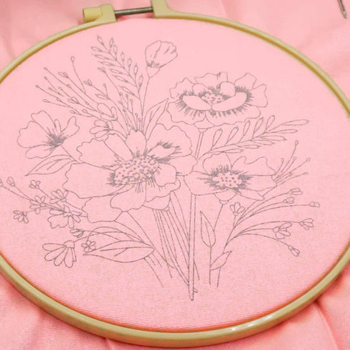 Highkick Embroidery Kit for Beginner,Embroidery Kit for Adults, All in one, Wild Flower, 4 Pack......
