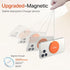 Magnetic Wireless Charger, MagEase 15W Wireless Charger Magnetic Compatible with iPhone 15/14/13/12 Series and AirPods 3/2/Pro-Orange...