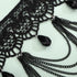 Halloween Sexy Jewelry Elegant Vintage Women Princess Black Lace Gothic Steampunk Statement Necklace Victorian Lolita Choker Crystals Pendant Vamp...