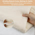 PLANTIONAL Grinding Natural Cotton Quilt Batting: 47-Inch x 59-Inch Light Weight Purely Natural All Season Quilt Batting for Quilts, Craft and Wea...